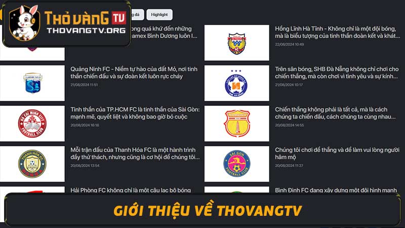 Thovangtv - Nơi Cung Cấp Link Bóng Đá Trực Tiếp Chất Lượng