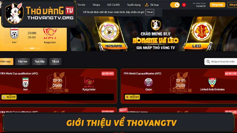 Thovangtv - Nơi Cung Cấp Link Bóng Đá Trực Tiếp Chất Lượng